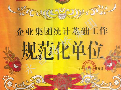 統計基礎工作規范化單位