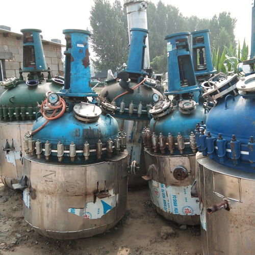 江西省回收二手10吨搪瓷反应釜